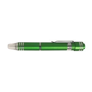 Screwdriver with Light and Multi-Bits - Green