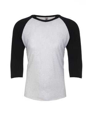 Next Level Apparel Unisex Triblend Three-Quarter Sleeve Raglan