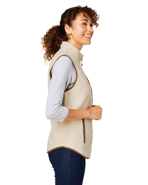 North End Ladies' Aura Sweater Fleece Vest