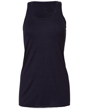 Ladies' Flowy Racerback Tank - Midnight