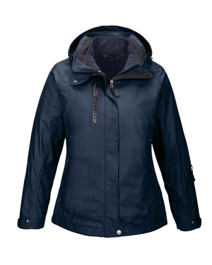 North End Ladies' Caprice 3-in-1 Jacket with Soft Shell Liner