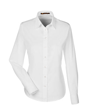 Harriton Ladies' Essential Poplin