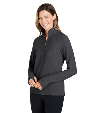 North End Ladies' Spirit Textured Quarter-Zip