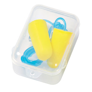 Foam Ear Plug Set In Case - Yellow