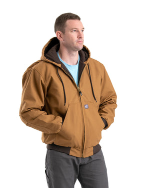 Men's Berne Heritage Hooded Jacket - Brown Duck