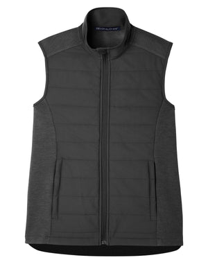 New Classics® Men's Charleston Hybrid Vest - Blk Melange