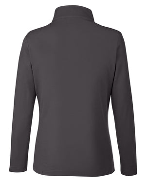 Core365 Ladies' Fusion ChromaSoft™ Pique Quarter-Zip