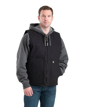 Men's Workman's Duck Vest - Black