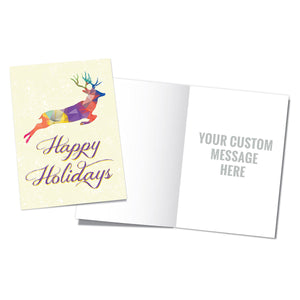 Holiday Cards - Custom Inside Design and Message - B