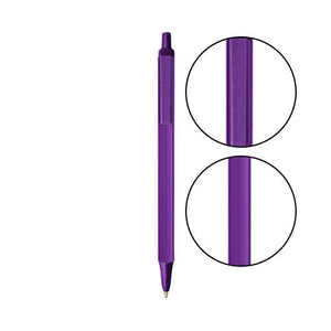 Purple BIC® Clic Stic® Pen - Purple With Purple