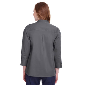 Devon & Jones Ladies' Crown  Collection® Stretch Broadcloth 3/4 Sleeve Blouse