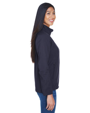 North End Ladies' Three-Layer Fleece Bonded Performance Soft Shell Jacket