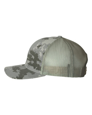 Richardson 112P Patterned Snapback Trucker Cap