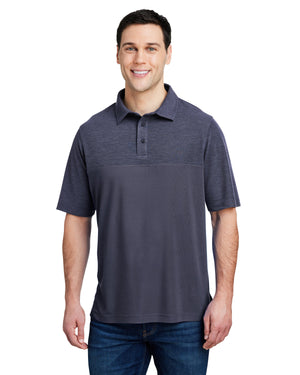 Core365 Men's Fusion ChromaSoft Colourblock Polo