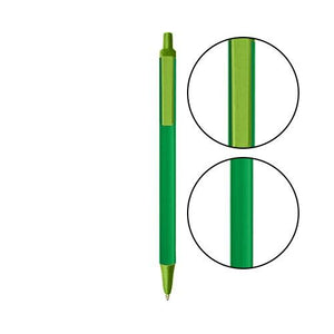 Green BIC® Clic Stic® Pen - Green With Metallic Green