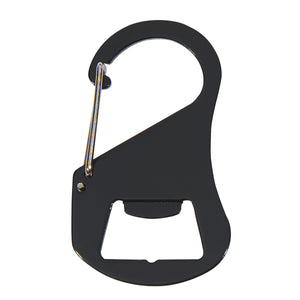 Carabiner Bottle Opener - Black