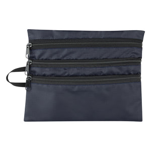 Tech Accessory Travel Bag - Navy Blue