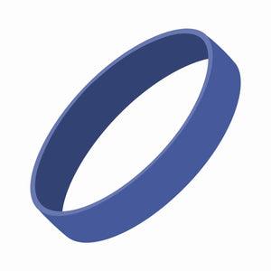 Silicone Wrist Bands- Debossed