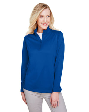 Harriton Ladies' Advantage Snag Protection Plus Quarter-Zip