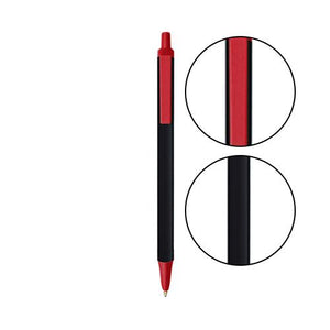 Black BIC® Clic Stic® Pen - Black With Red