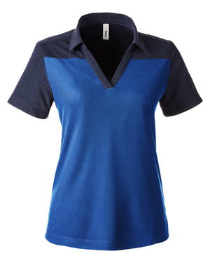 Core365 Ladies' Fusion ChromaSoft Colourblock Polo