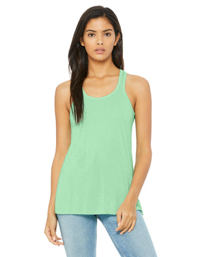 Ladies' Flowy Racerback Tank - Mint