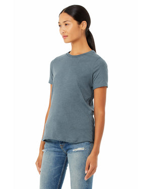 Bella + Canvas Ladies' Relaxed Heather CVC Short-Sleeve T-Shirt