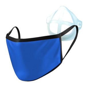 2 Layer Reusable Face Mask - Royal with Respire