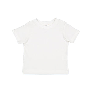 Rabbit Skins Toddler Fine Jersey T-Shirt - White