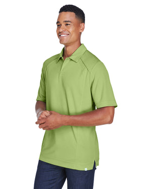 North End Men's Recycled Polyester Performance Piqué Polo