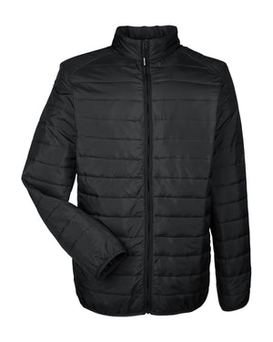 Core365 Men's Tall Prevail Packable Puffer - Black