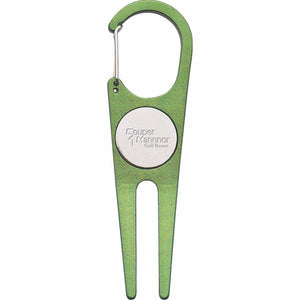 Divot Tool with Ball Marker - Green