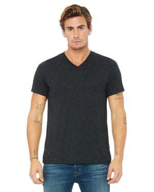 Bella + Canvas Unisex Triblend V-Neck T-Shirt