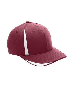 by Flexfit Adult Pro-Formance® Front Sweep Cap - Sp Maroon