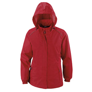 Core365 Climate Lined Waterproof Jacket - Women's AC78185 (Red)