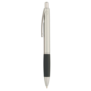 The Delta Pen - Silver With Black