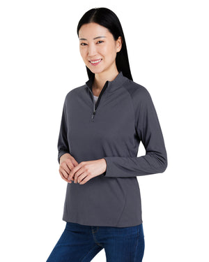 Core365 Ladies' Origin Performance Pique Quarter-Zip