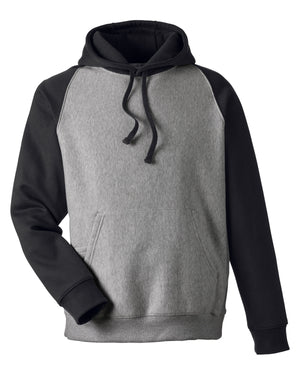 Team 365 Unisex Zone HydroSport™ Heavyweight Colourblock Hooded Sweatshirt