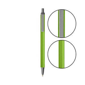 Metallic Green BIC® Clic Stic® Pen - Metallic Green With Silver