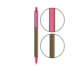 Metallic Sand BIC® Clic Stic® Pen - Metallic Sand With Pink