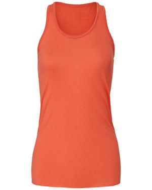 Ladies' Flowy Racerback Tank - Coral