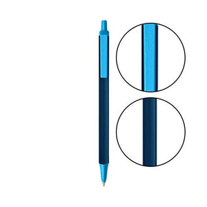 Cobalt BIC® Clic Stic® Pen - Cobalt With Blue