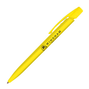 BIC® Media Clic™ Pen - Yellow With Yellow