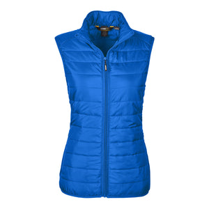 Core365 Packable Puffer Vest - Women ACCE702W (Royal)