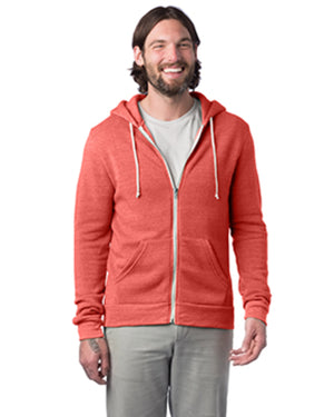 Alternative Unisex Rocky Eco-Fleece Zip Hoodie