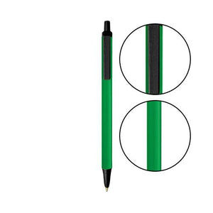 Green BIC® Clic Stic® Pen - Green With Black