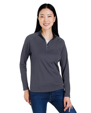 Core365 Ladies' Origin Performance Pique Quarter-Zip