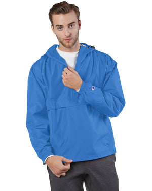 Champion Adult Packable Anorak Quarter-Zip Jacket - Athletic Royal