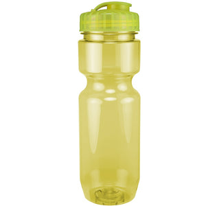 22 oz. Translucent Contour Bike Bottle - CM0317 -