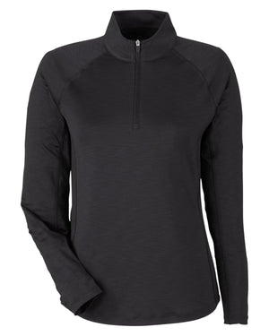 Ladies' You-V Quarter-Zip - Puma Black